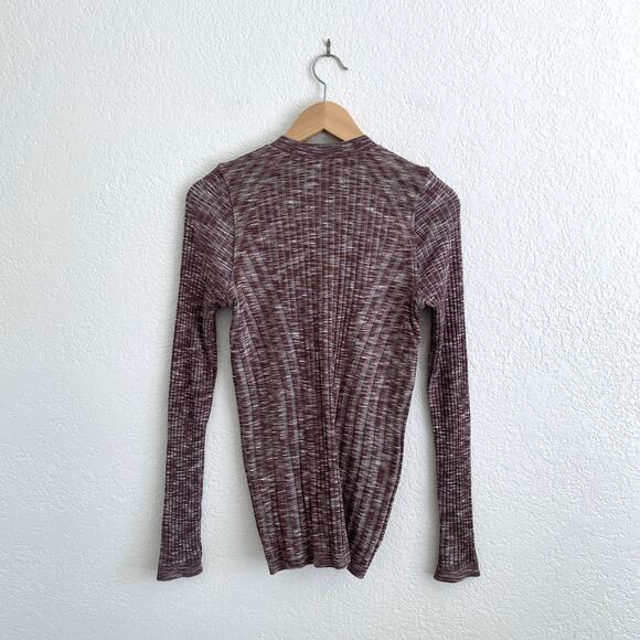 Athleta Revolve Cardigan Sweater Stretch Ribbed Button Down V-Neck Small EUC - Picture 9 of 13